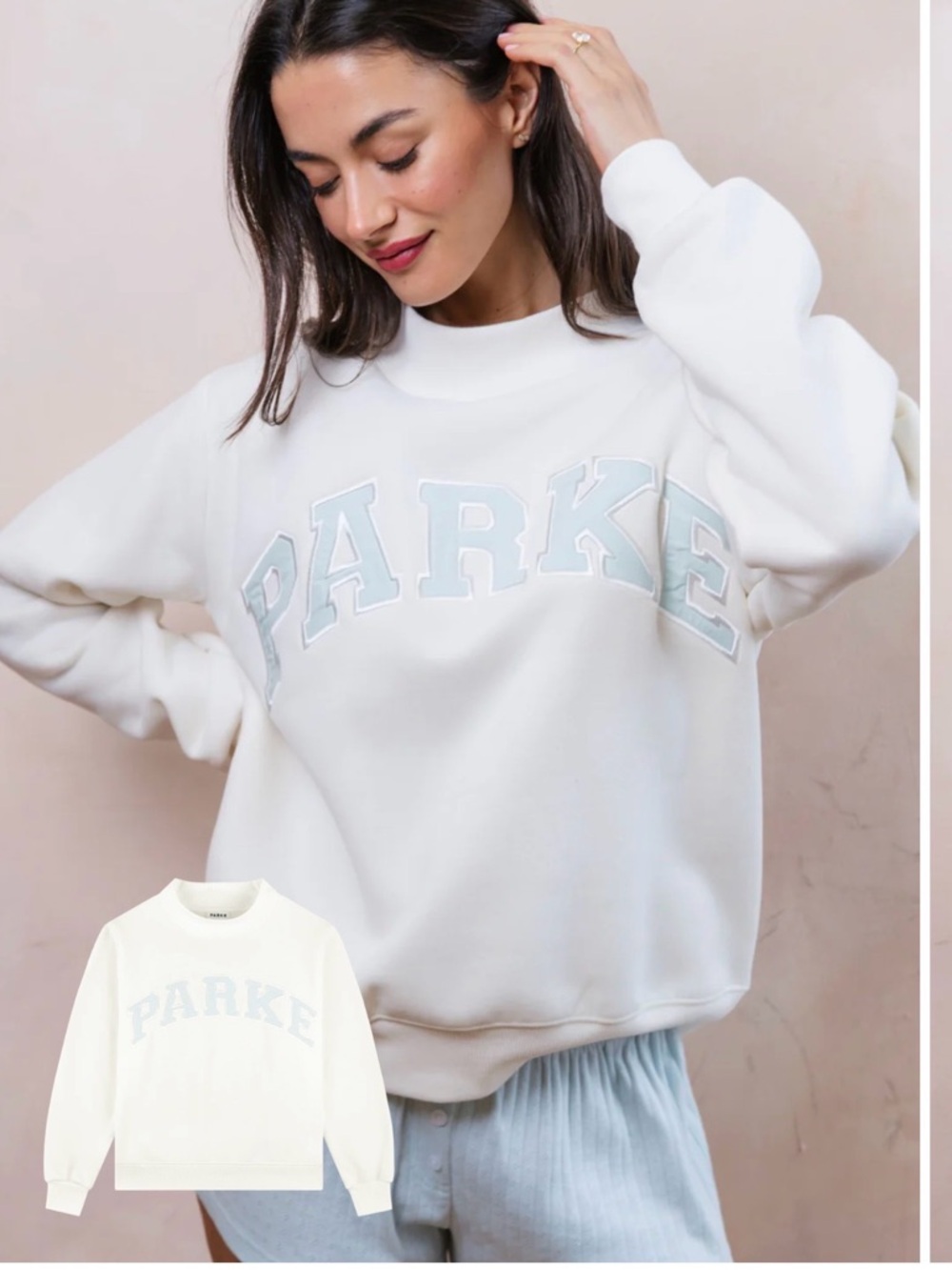 Parke Bridal Drop Honeymoon Mockneck